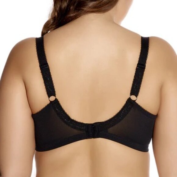 Goddess Plus Size Keira Banded Underwire Bra Black 46I - Picture 2 of 12